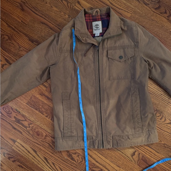 Timberland Mount Davis Timeless Waxed Jacket - Men's-Shiitake-Medium - Picture 10 of 12